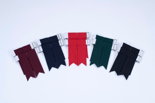 Premium plain kilt flashes - plain,