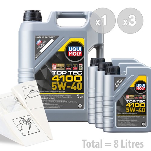 Car engine oil service kit - car,