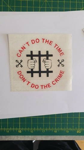 Hmp prison bars vinyl sticker - prison,