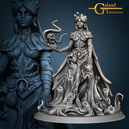 Female necromancer sorcerer - necromancer,