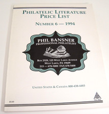 Philatelic Literature Price