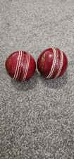 Red Colour Cricket ball Brand new (60 Overs match) Grade A for Men and Women