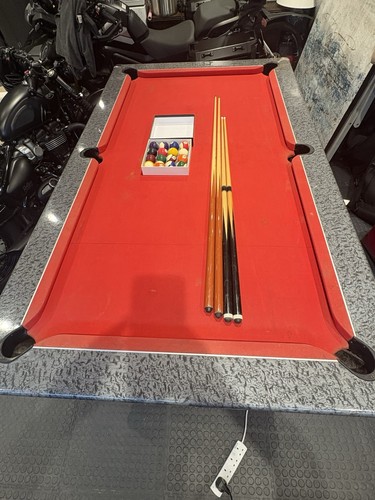 Pool table grey - pool, and