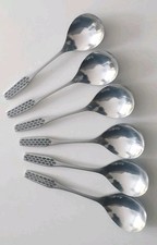 VINERS SHAPE FRUIT SPOONS x 6