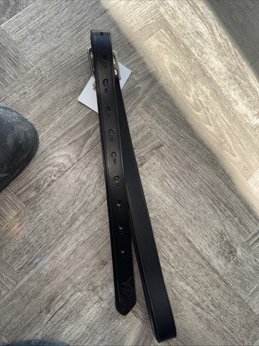 Black leather inch - leather, stirrup