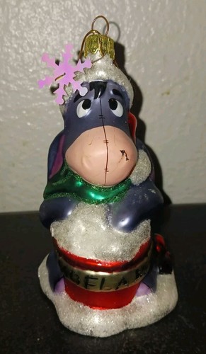 Vintage glass ornament disney - vintage,