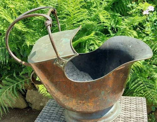 Art nouveau coal - nouveau, copper