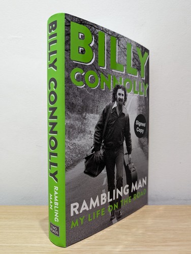 Signed billy connolly rambling - signed,