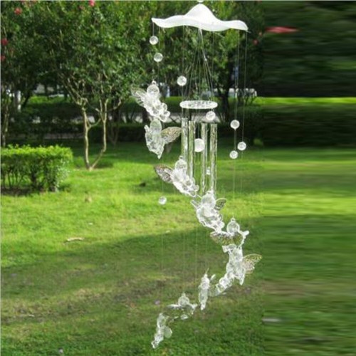 Fairy metal hanging - metal, wind