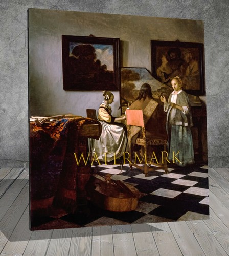 Johannes vermeer the concert - vermeer,