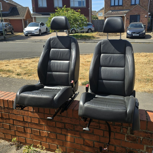 Golf mk5 leather heated front - golf,