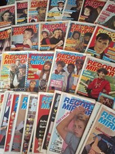 36 x RECORD MIRROR Magazines
