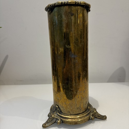 Vintage brass umbrella cane - vintage,