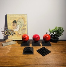 Snooker Ball Stands, Pool Ball Display Holders, Man Cave Decor, Games Room Decor