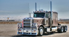 Classic chrome Peterbilt