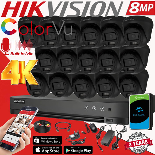 Hikvision 8mp cctv - 8mp,