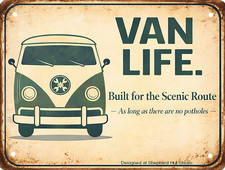 Summer 2026 Van Life Tin Sign