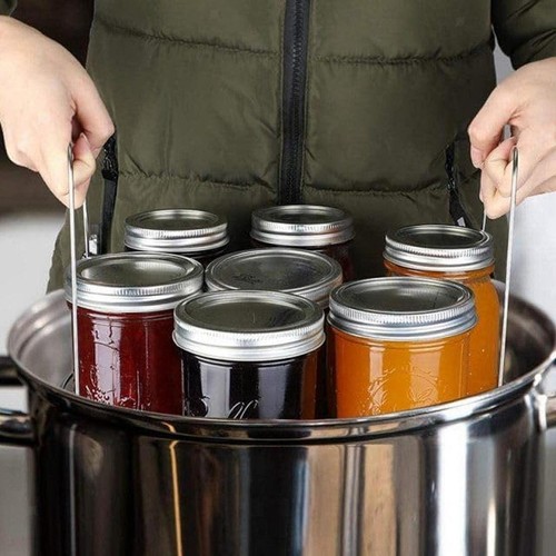 Hot water canner canning rack - water,