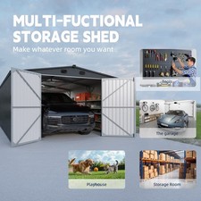 13 x 20 ft galvanized outdoor