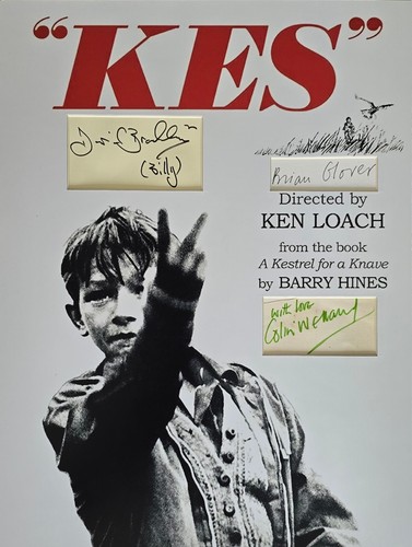 Kes signed 16x12 - signed,