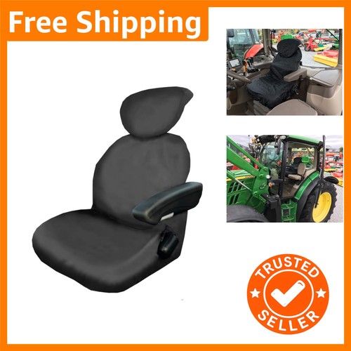 Waterproof black tractor - black, seat