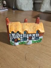 Anne Hathaway's Cottage By Castle Cottages. Vintage Hand Painted, 1980s