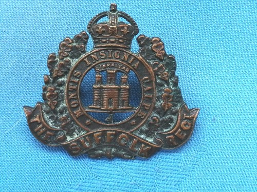 The suffolk regiment officers - the,