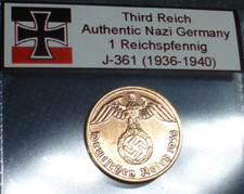 Beautiful Bronze Nazi Coin