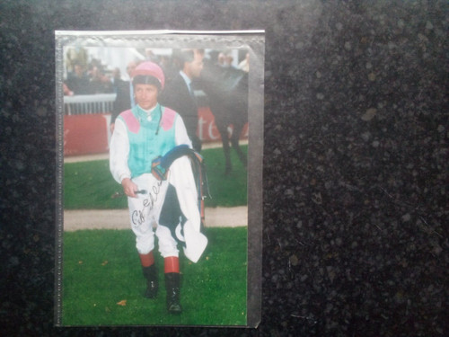 Pat eddery autographed - pat,