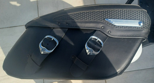 Harley davidson black leather - harley,