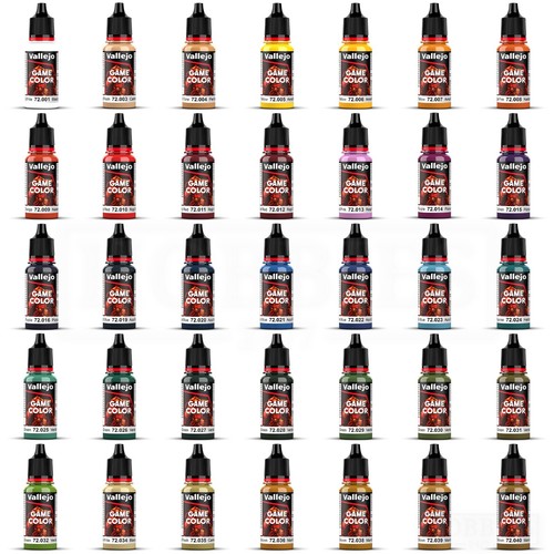 Vallejo game color paints - vallejo,
