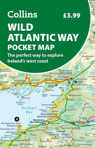 Wild atlantic way pocket map - atlantic,