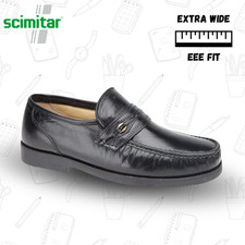 Mens Wide Moccasin Shoes