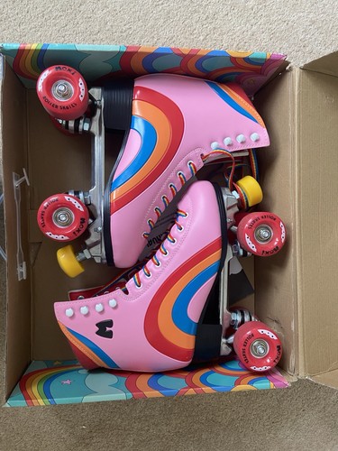 Moxi skates rainbow rider pink - rainbow,