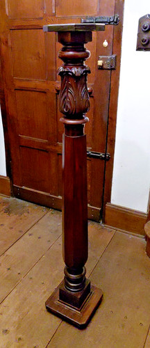 Antique solid carved mahogany - antique,