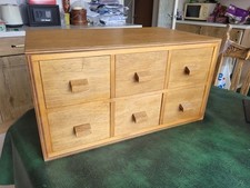 Vintage Csrd Index Desktop Cabinet - Good Sized Useful Drawers