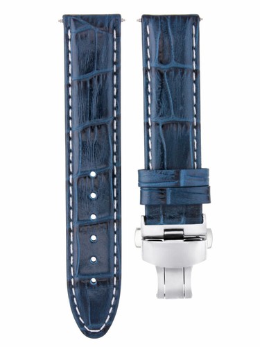 19mm leather watch strap band - 19mm,