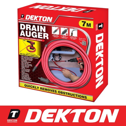 Dekton drain auger - dekton,