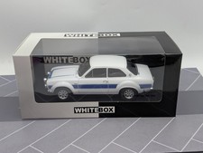Whitebox 1/24 Scale Diecast WB124250 - Ford Escort Mk1 RS 2000 - White/Blue