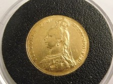 1887 22ct Gold FULL SOVEREIGN.