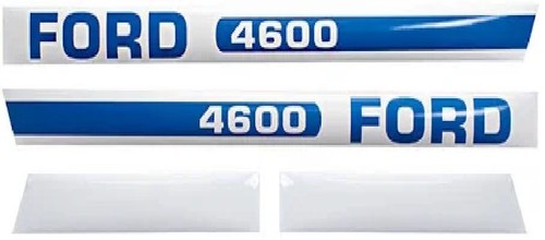 Tractor hood decal set - to, for
