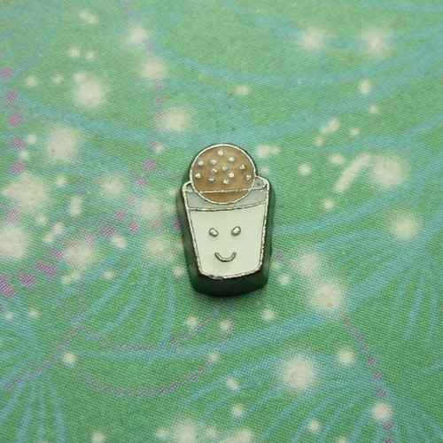 Cookie and milk - and,