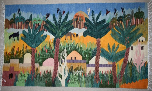 9ft handwoven oasis village - 4.9ft,