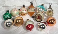 12 CHRISTMAS MERCURY GLASS