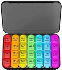 Large Pill Box Organiser 7 Day