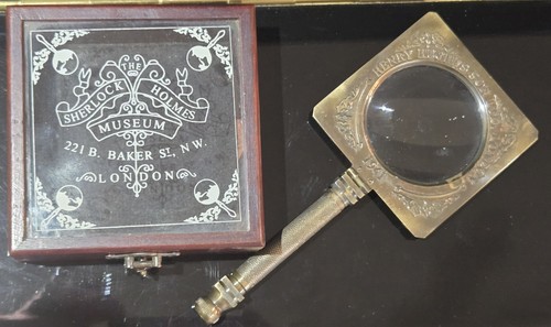 Antique brass sherlock holmes - antique,