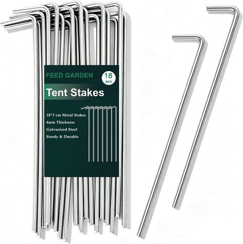 Tent pegs garden stakes - 18,
