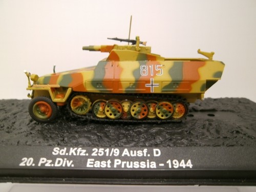 Deagostini halftrack - 1/72, deagostini,