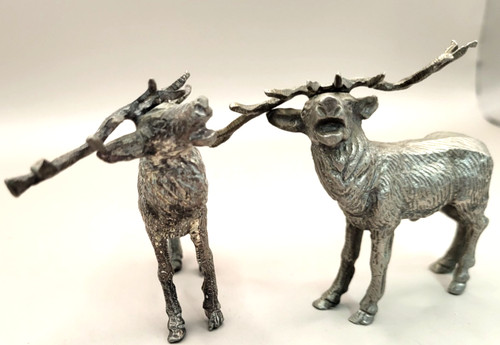 Pair vintage cast - pair,