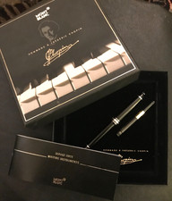 Montblanc Meisterstuck Chopin 145 Classique Medium Nib M Platinum Fountain Pen